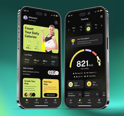 Fitness Tracking Apps UI/UX Design