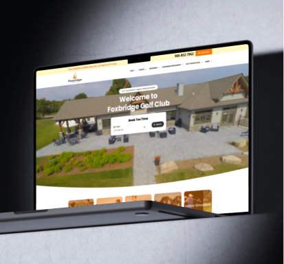 Foxbridge Golf Club Website Design